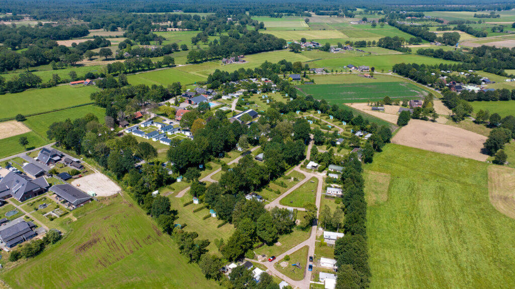 Dronefoto’s voor Camping in Den Ham